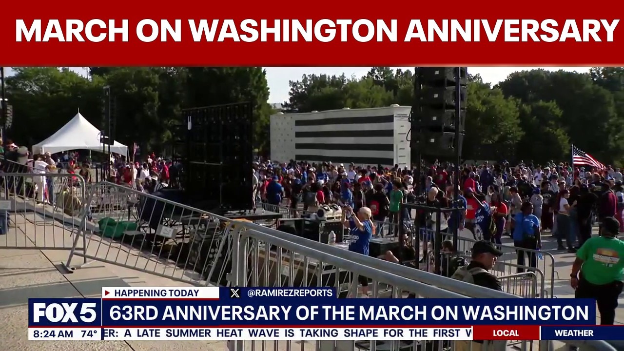 March on Washington 63rd anniversary focused on voting rights, unfinished work