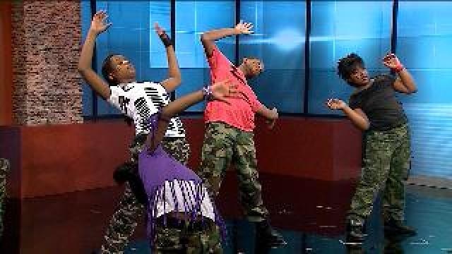 Dance troupe rocks out Studio A