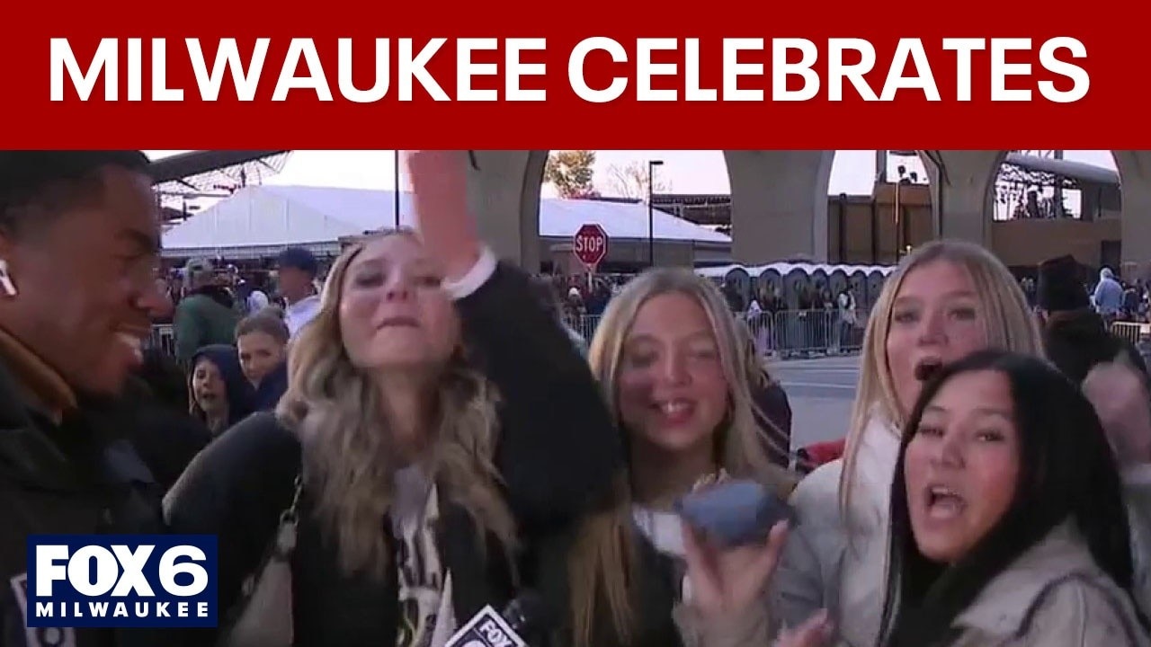 Early risers gear up for Brewers World Series parade and rally