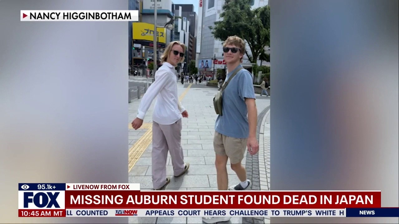 Missing Auburn student found dead in Japan 