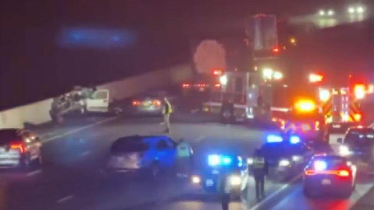 Driver killed in I-95 crash involving charter bus, tractor-trailer and two other vehicles