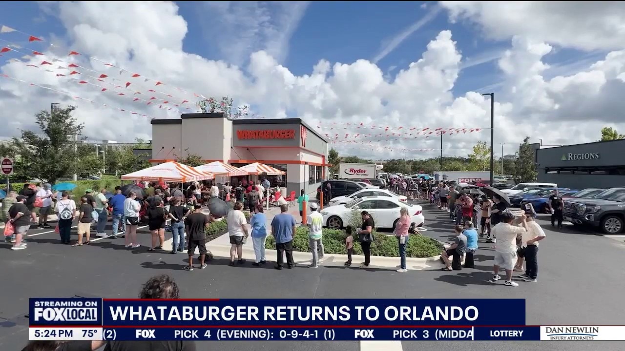 Whataburger returns to Central Florida with new Orlando location
