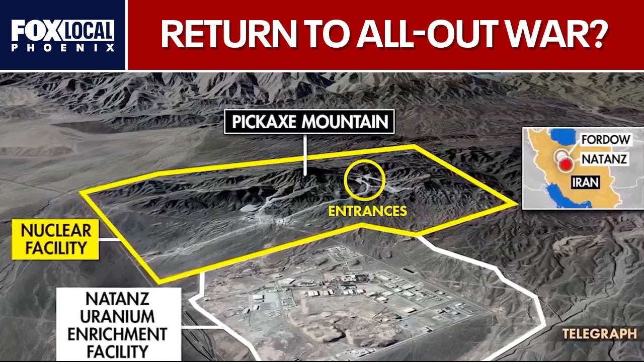 Iran war: President Trump considers full-scale operations against Iran nuclear sites 