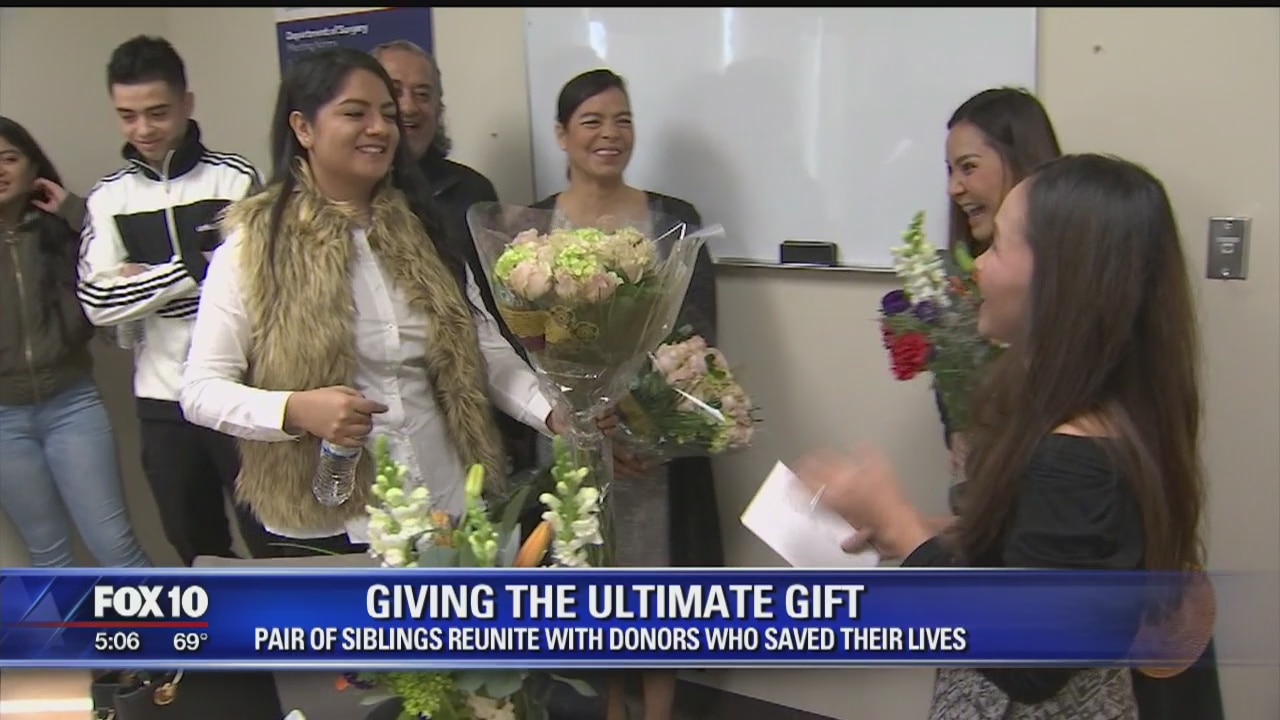 Pair of kidney transplant recipients from Thailand, Mexico met their donors