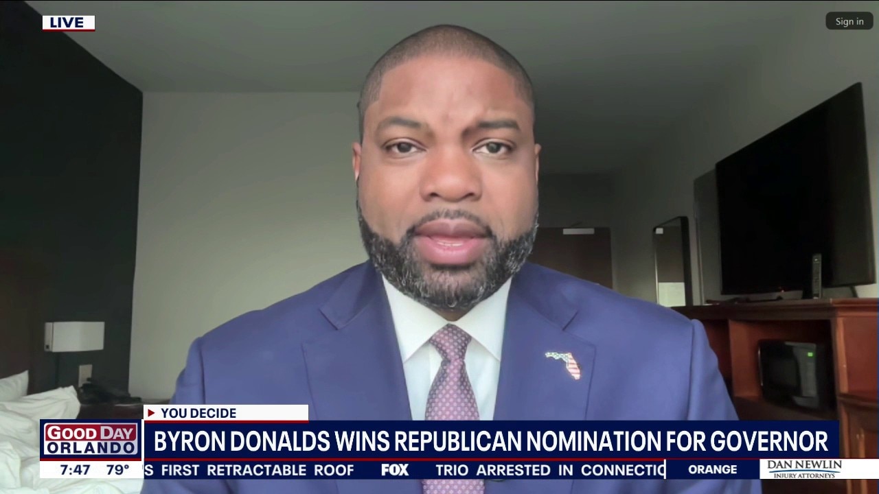Byron Donalds secures GOP nomination for governor: 'Florida dream' 