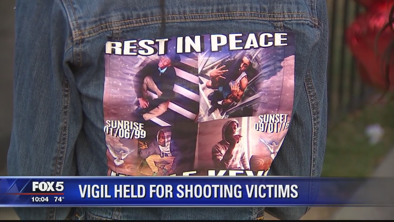 Vigil for shooting victim in D.C.