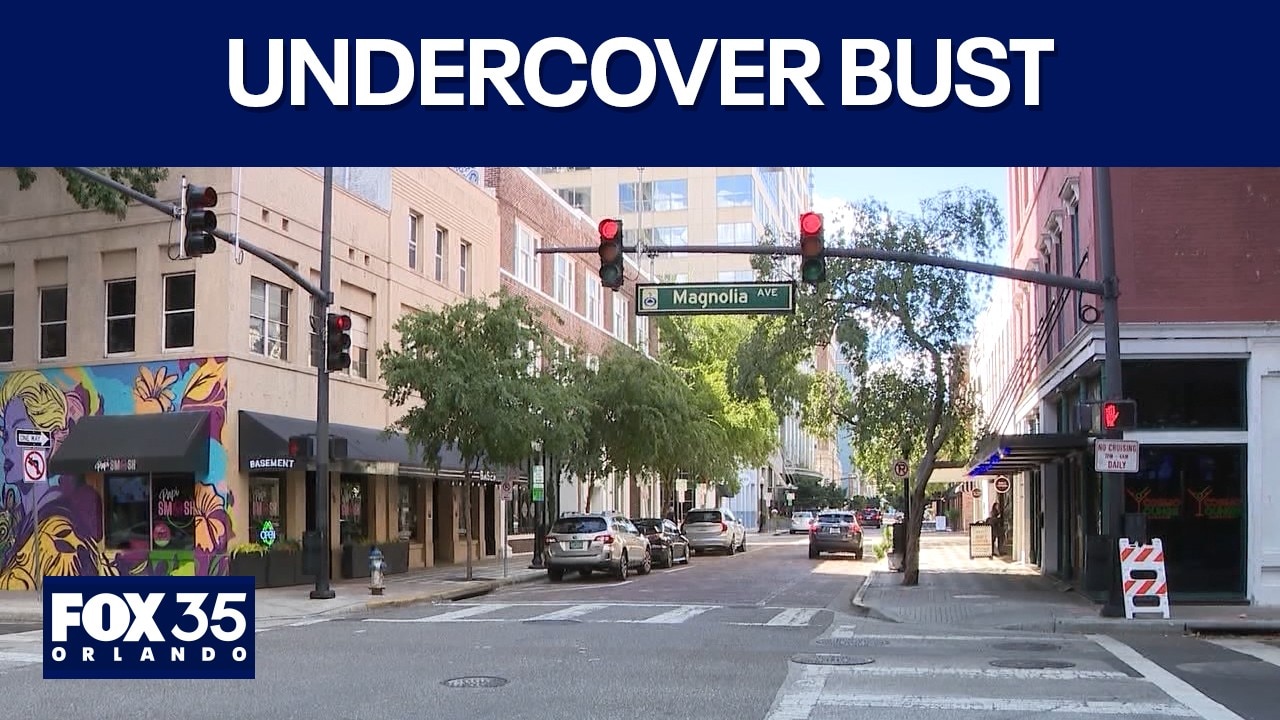 Undercover busts yields dozens of arrests in Orlando