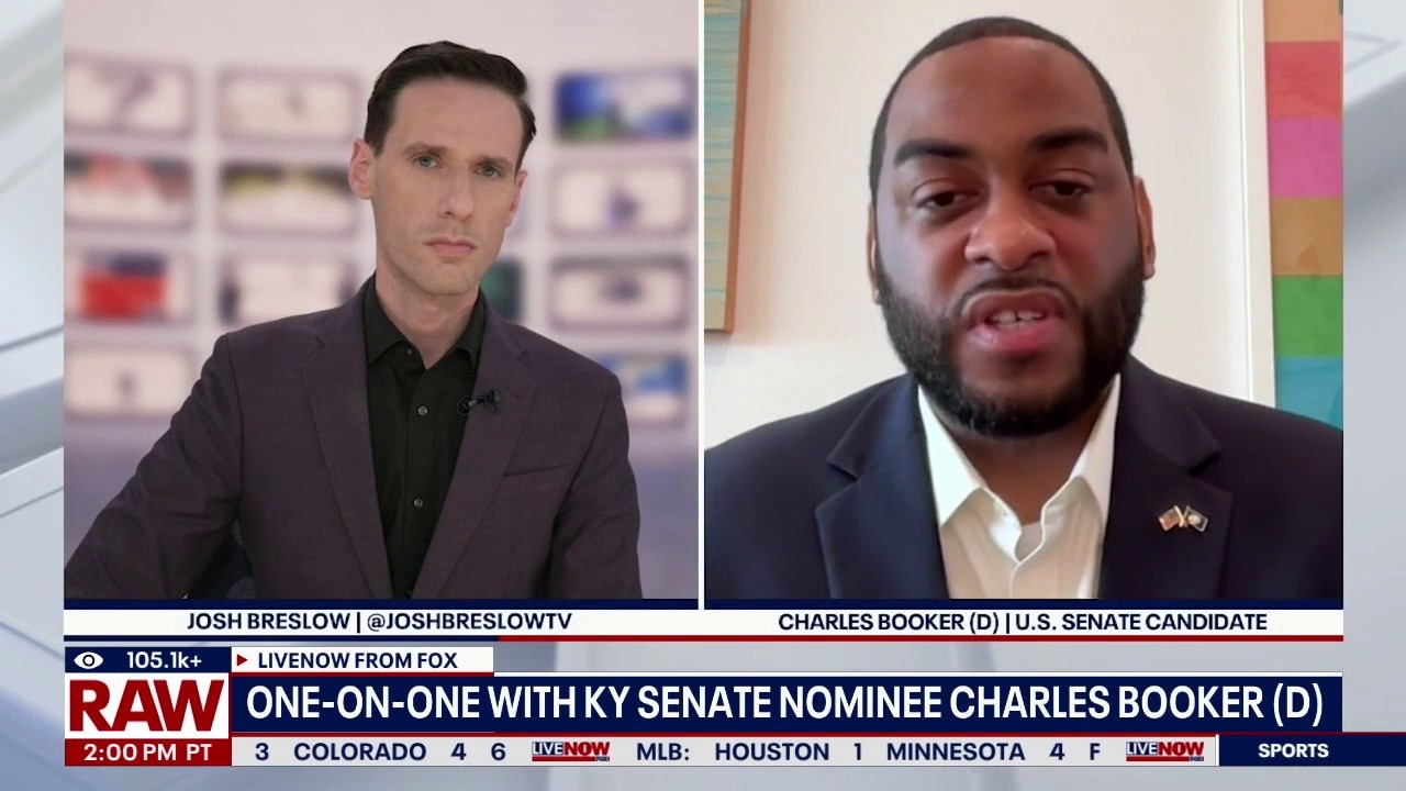 Charles Booker talks Kentucky Senate primary win