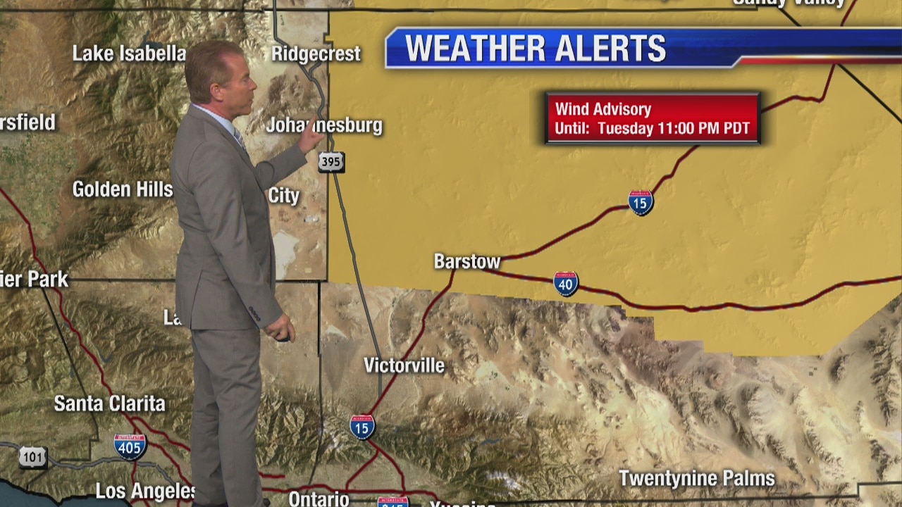 Tuesday Evening Weather Forecast