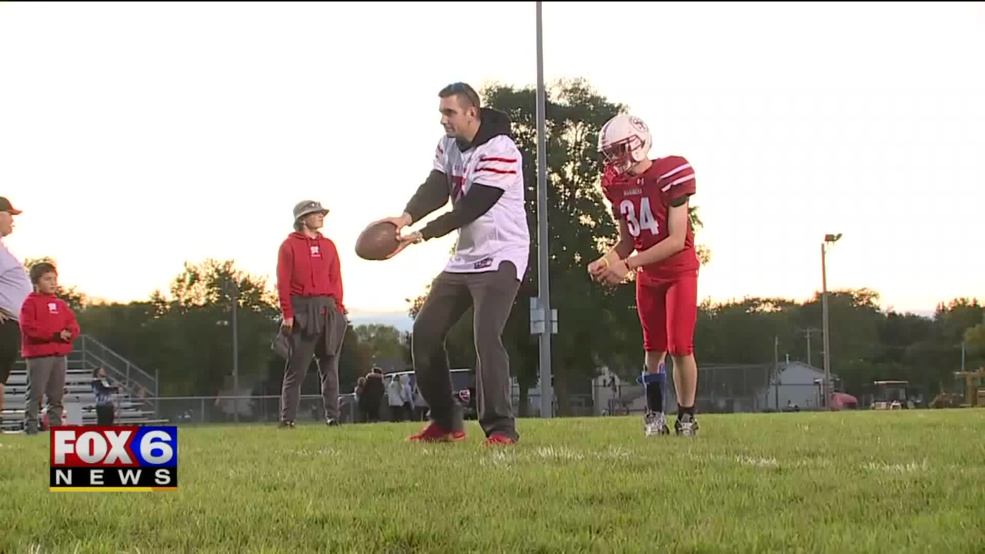Special night for HS senior