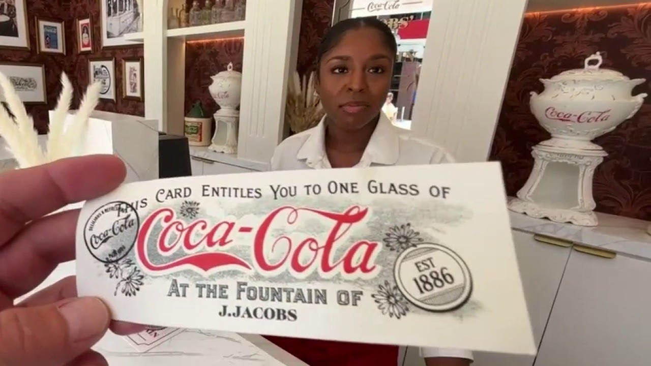 Coca-Cola popup at The Battery offers vintage 1886 experience