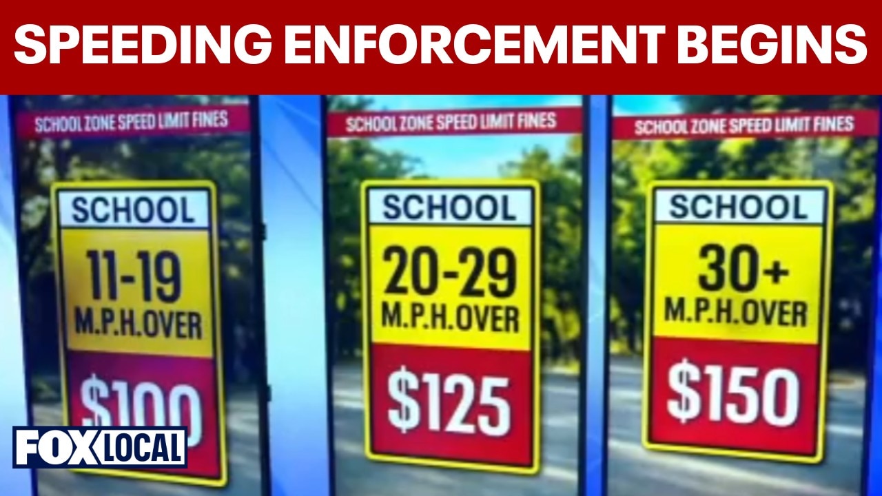 Speed camera enforcement begins in Philly school zones after warning period