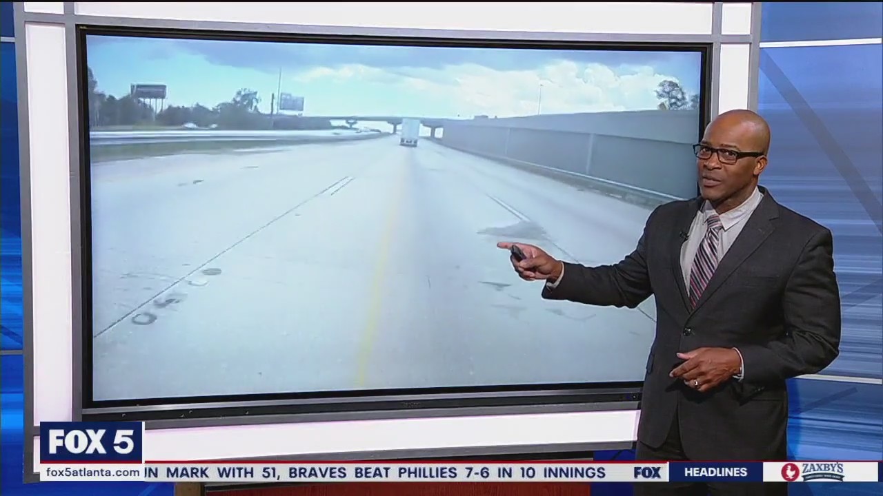 Drivers confused about accidental road line