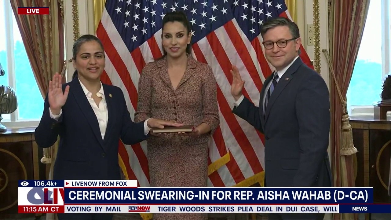 CA Democrat Rep. Wahab sworn in to fill Swalwell's seat