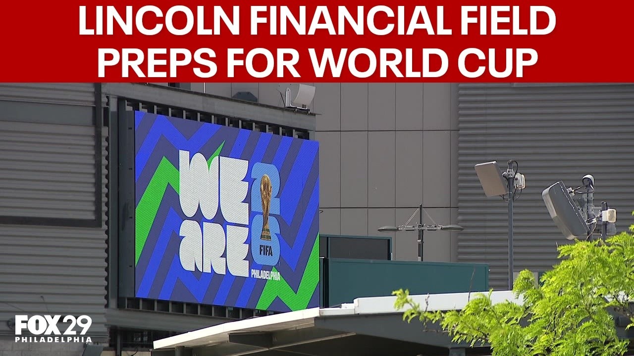 Lincoln Financial Field readies for 2026 FIFA World Cup