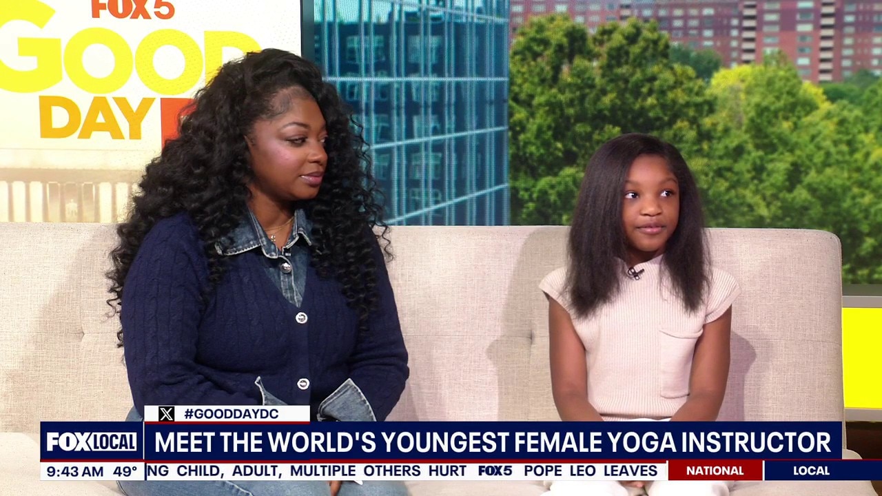Meet the world's youngest female yoga instructor