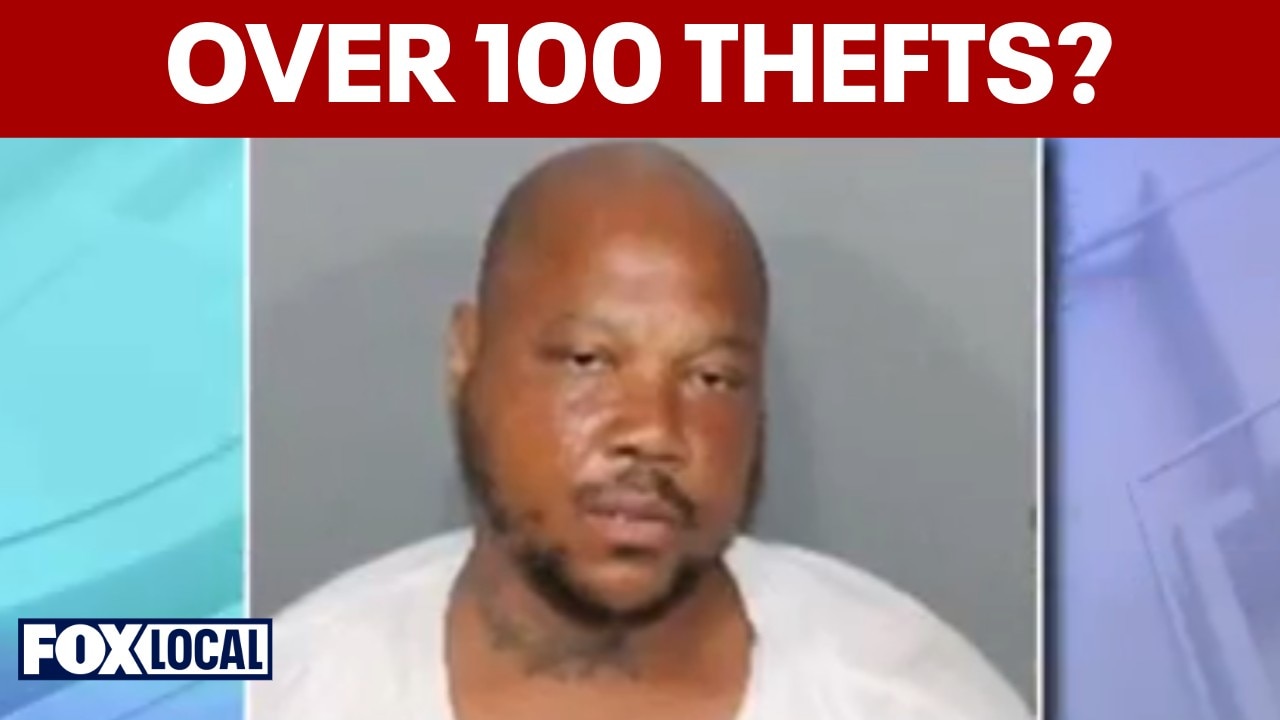Prince George's County Police arrest man accused of over 100 thefts