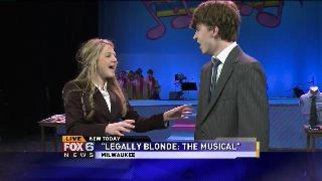 Laura gets a sneak-peek performance of Legally Blonde: The Musical