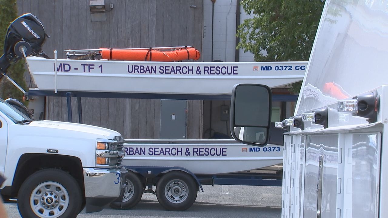 Montgomery County Swift Water Rescue Team prepares to deploy to Texas
