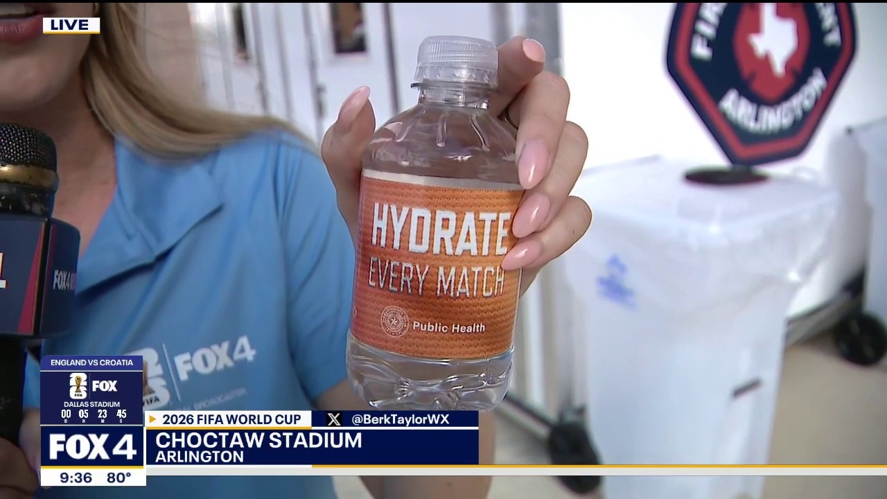 Cooling centers open near Dallas Stadium ahead of match
