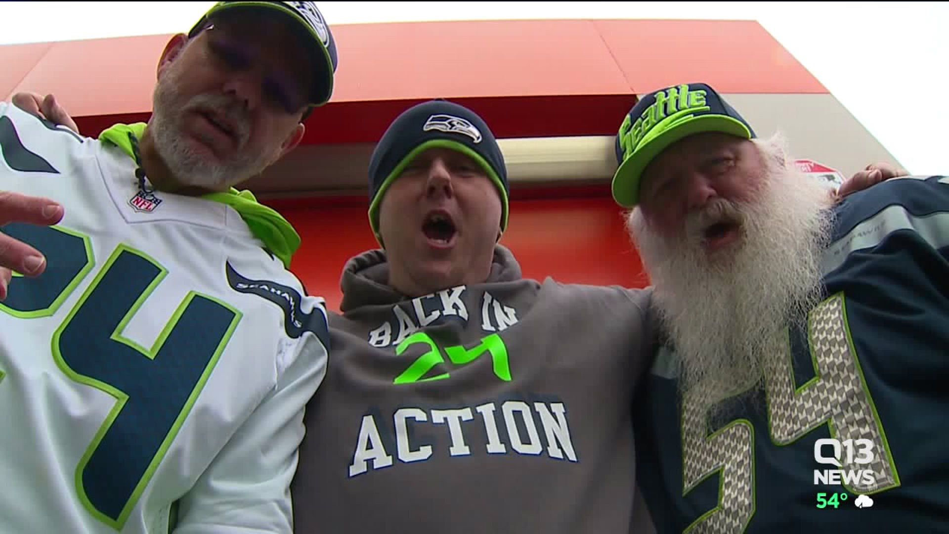 Seahawks Super Fans gear up for Green Bay