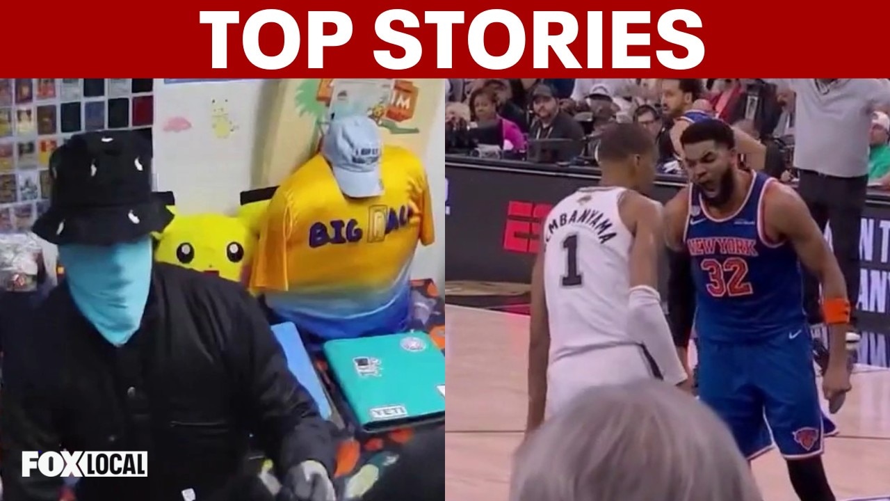 TOP STORIES | Knicks take 2-0 Finals lead; masked thieves steal rare Pokémon cards