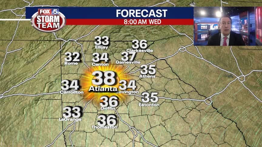 Tuesday Night Weather Outlook