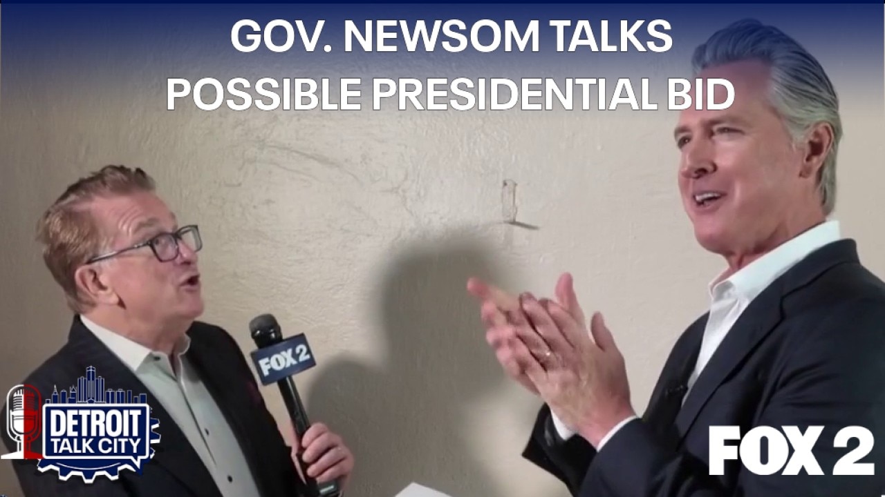 Detroit Talk City - Gavin Newsom, James Harris, & Perry Johnson