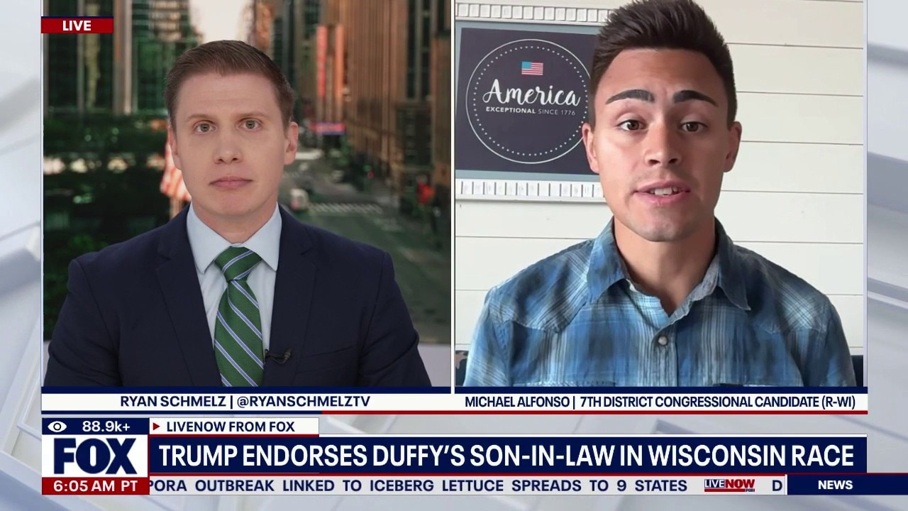 Trump endorses Duffy's son-in-law in WI race