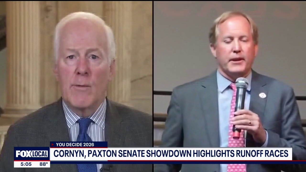Paxton, Cornyn spar as early runoff voting begins