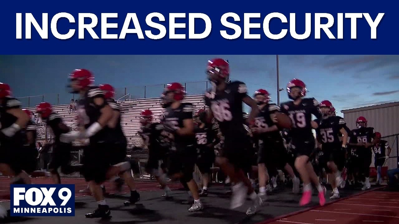 Increased security at Eden Prairie High School football game