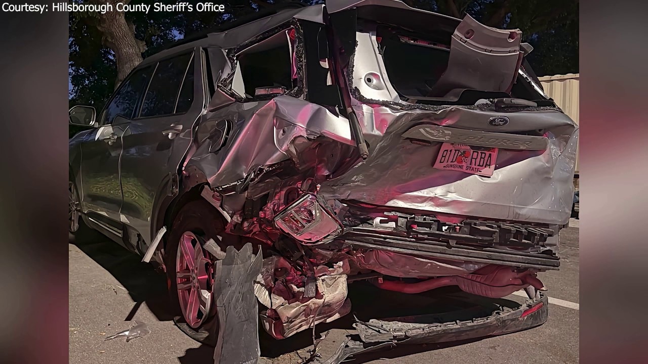 HCSO deputy recovering after patrol vehicle hit