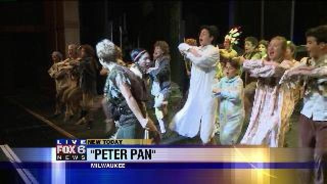 Laura enjoys a sneak peek performance of Peter Pan