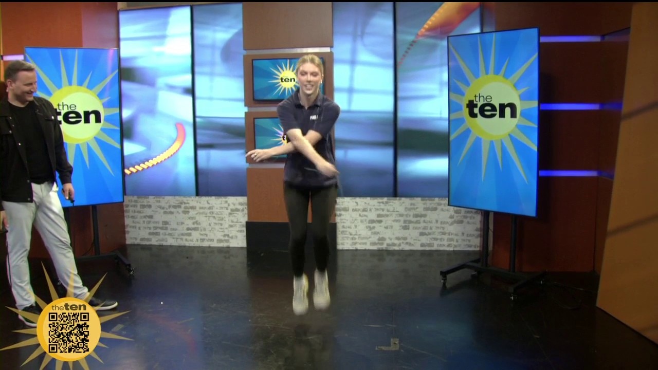 Berkeley Taylor shows off jump roping skills | The Ten