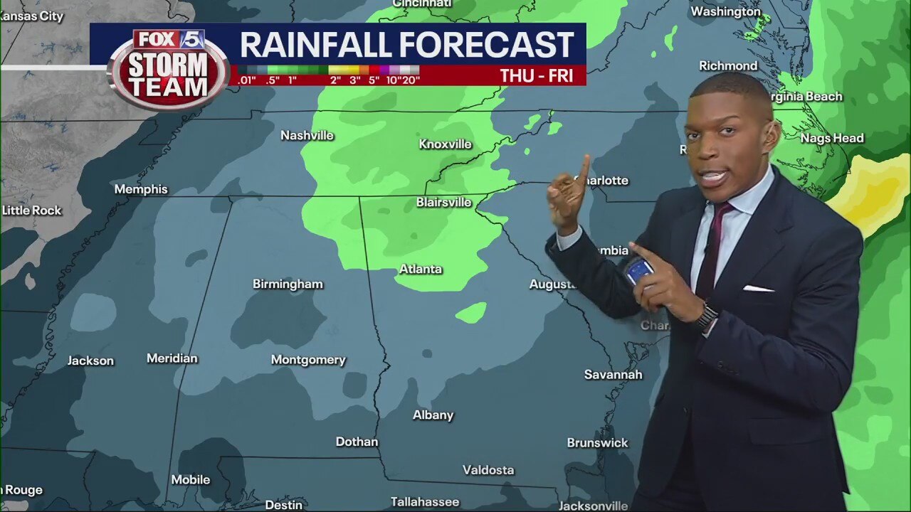 Monday evening forecast