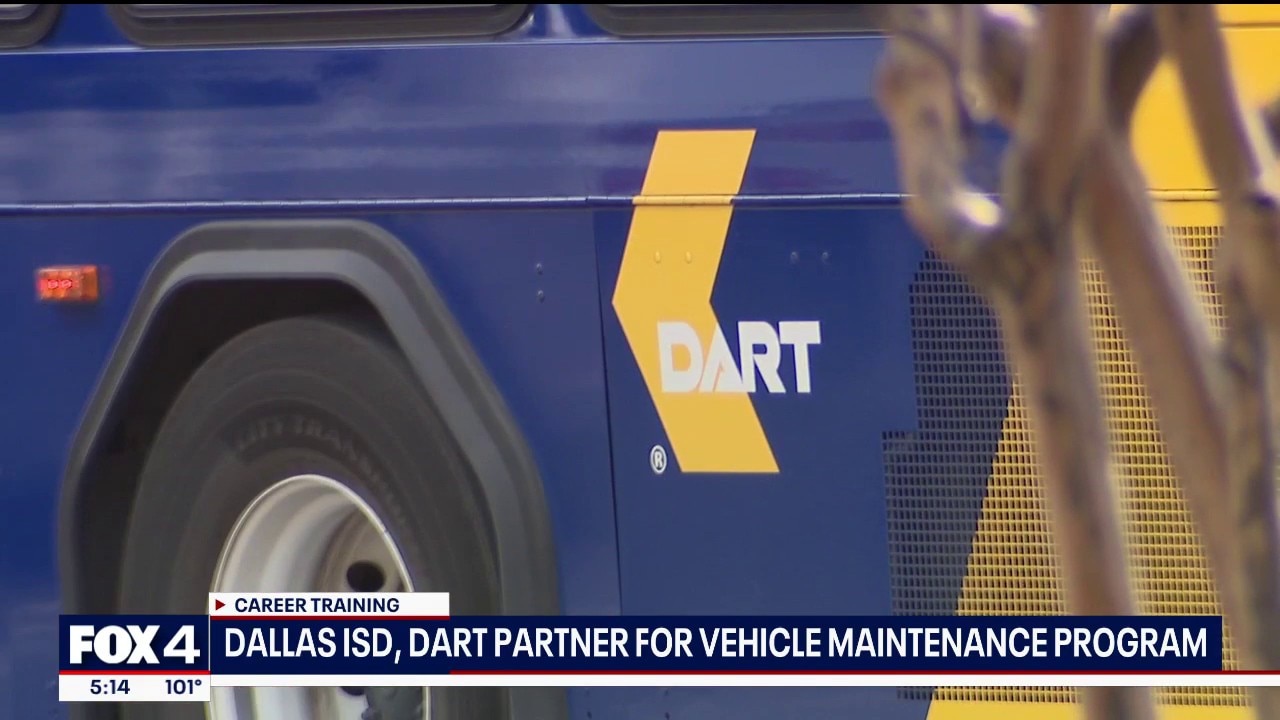 DART partners with Dallas ISD for bus maintenance program