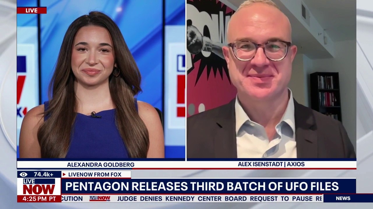 Pentagon releases third batch of UFO files