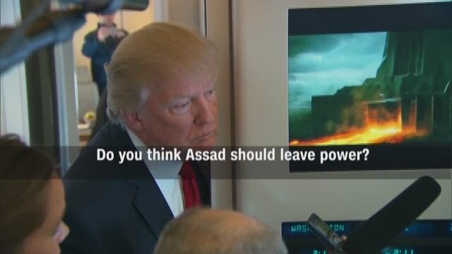 Tillerson: International effort underway to remove Assad