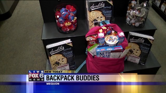 Carl learns how the Backpack Buddies Program works