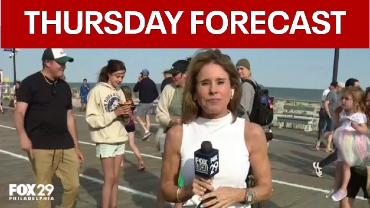 Philadelphia weather: Thursday evening forecast