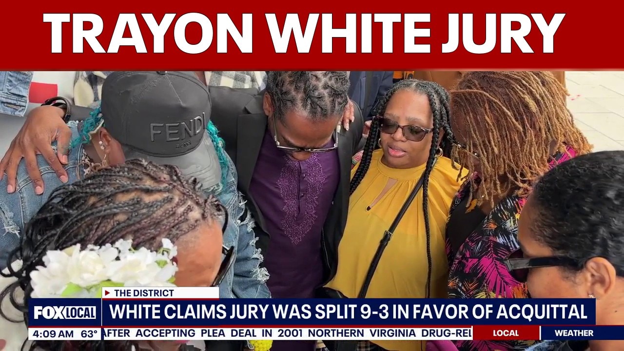 Jury split 9-3 in favor of acquittal in Trayon White's bribery trial, he says | FOX 5 AT 4AM