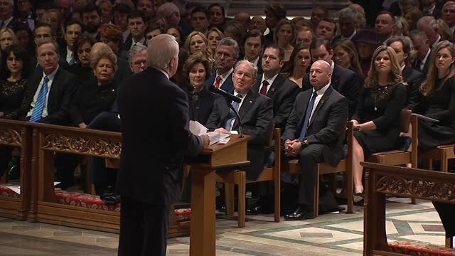 Celebration of life for George HW Bush