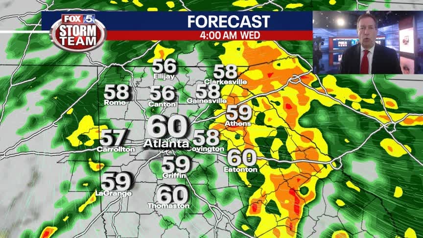 Tuesday Night Weather Update