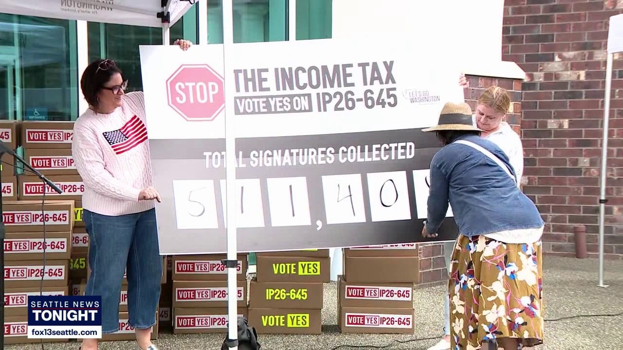 WA Supreme Court divided on initiative to repeal 'millionaires tax'