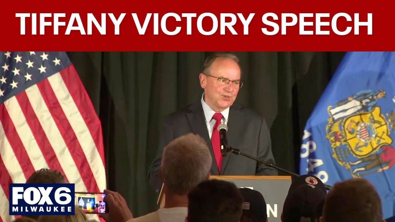 Wisconsin primary 2026: Tom Tiffany victory speech