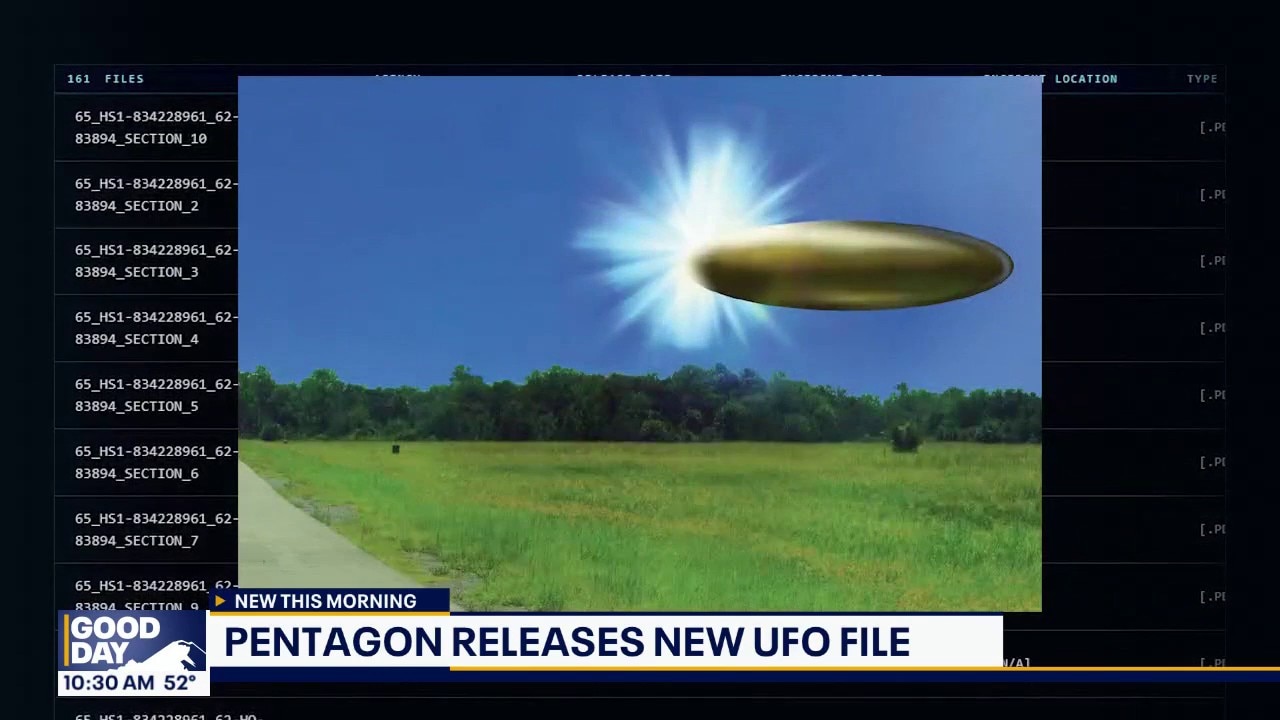 Diving into the US War Department's newly released UFO files