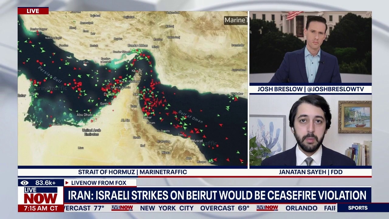 Iran: Israel strike on Beirut would violate ceasefire
