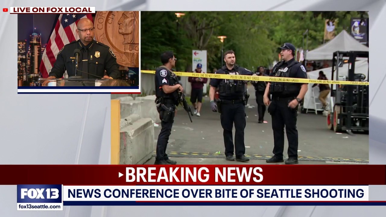 Seattle Police Chief: Detectives reviewing Bite of Seattle shooting evidence