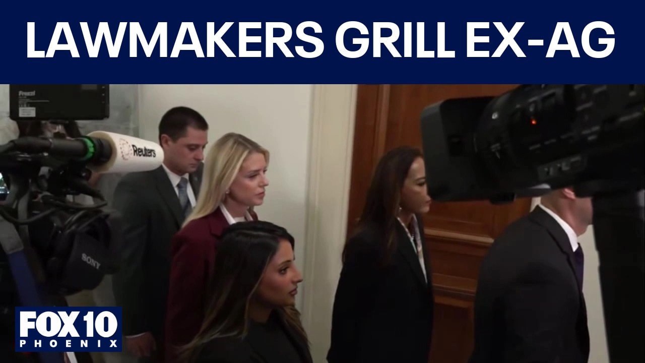 Epstein Files: Ex-AG Pam Bondi testifies in DC