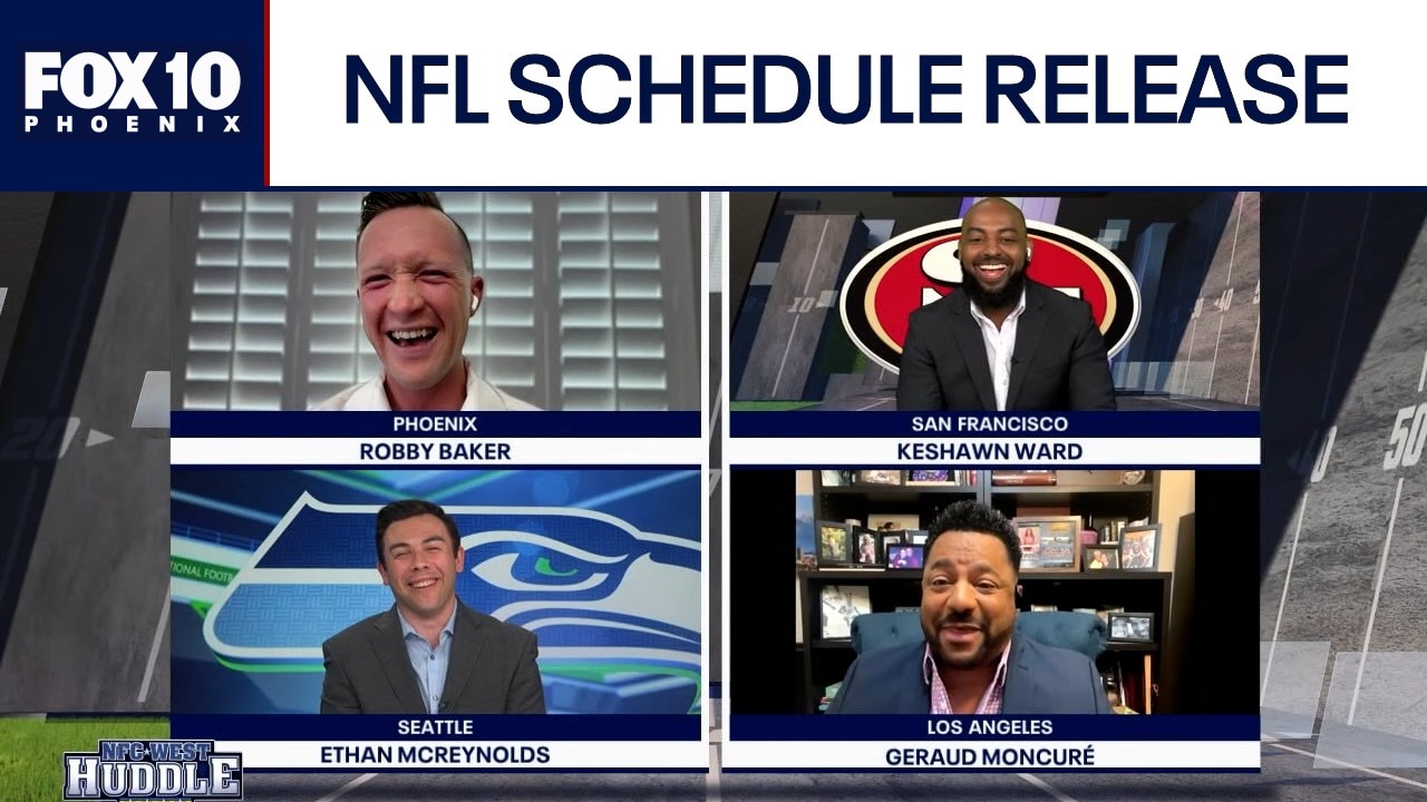 Arizona Cardinals schedule features rough road stretch | NFC West Huddle | FOX 10 Phoenix